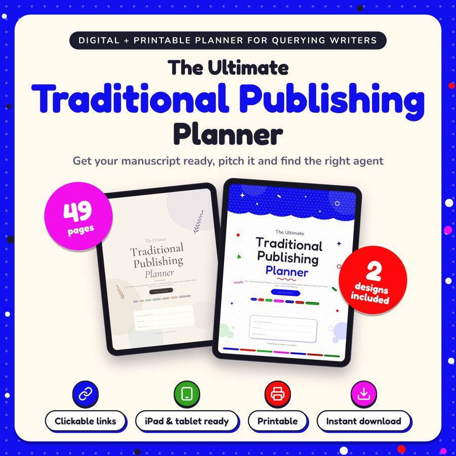 The Ultimate Traditional Publishing Planner: listing cover